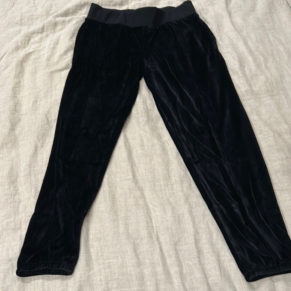 Joggers. Velour